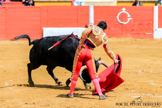 'Miguel Andrades puntúa en la novillada de 3 Puyazos'