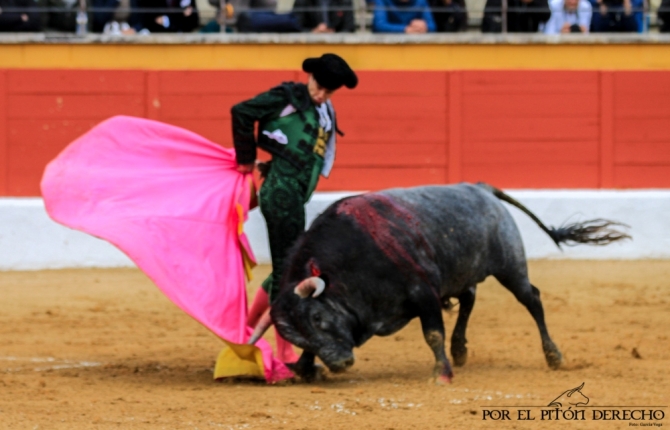 'Miguel Andrades puntúa en la novillada de 3 Puyazos'