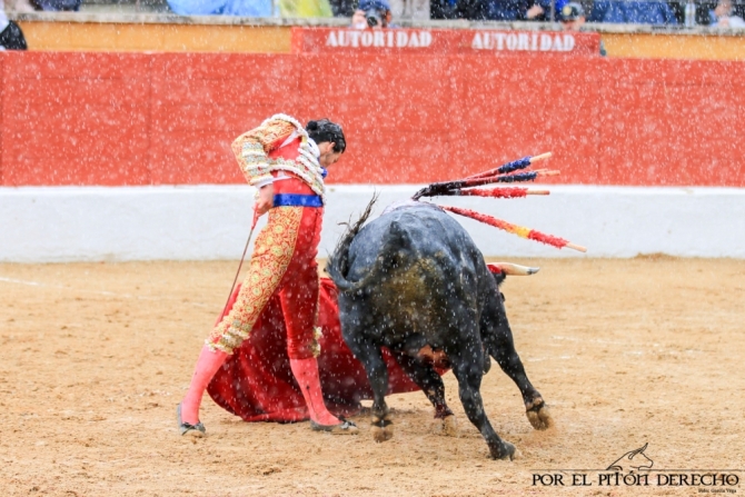 'Miguel Andrades puntúa en la novillada de 3 Puyazos'
