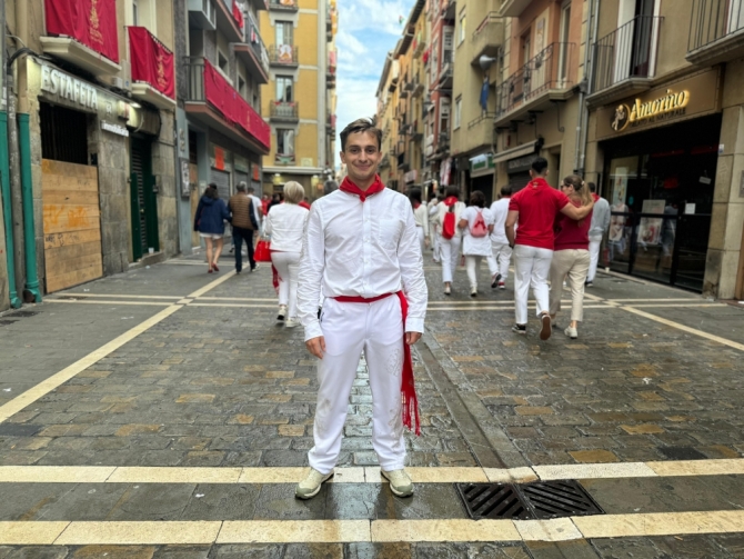 «Corro con el corazón, es lo que te hace palpitar delante del toro»