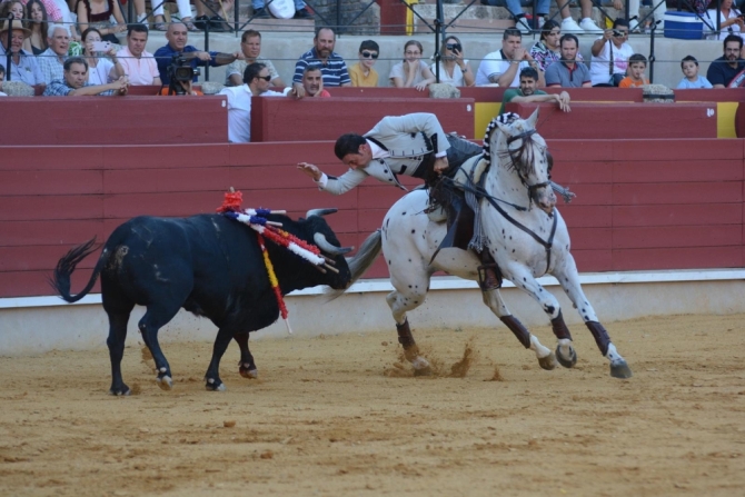 Triple puerta grande de rejones en Ciudad Real 