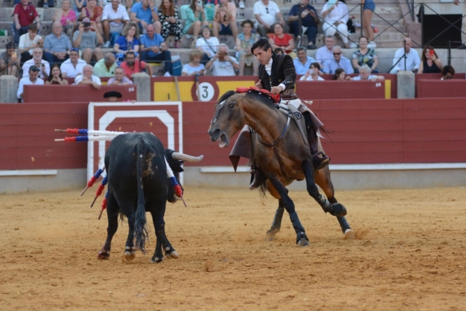 Triple puerta grande de rejones en Ciudad Real 