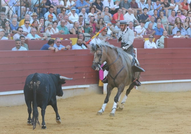 Triple puerta grande de rejones en Ciudad Real 