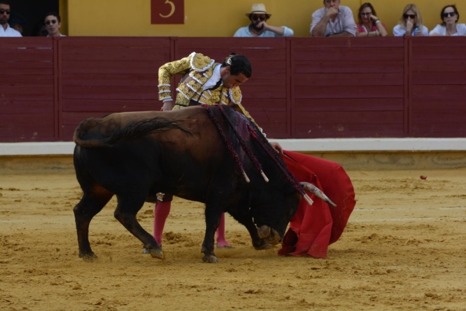 Triunfo rotundo de Borja Jiménez en Almodovar del Campo 
