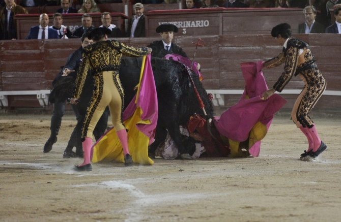 La encerrona triunfal de Lorenzo, en imágenes 