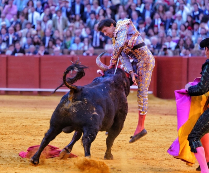 'Sangre y firmeza de Roca Rey'