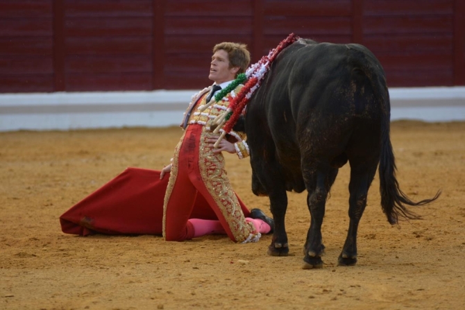 Borja Jiménez, 4 orejas y rabo en Puertollano 