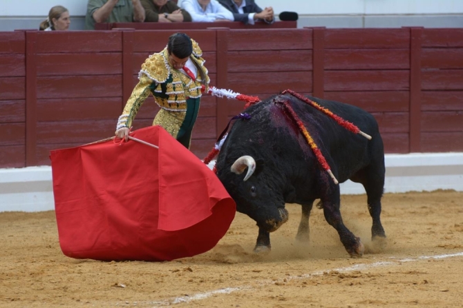 Borja Jiménez, 4 orejas y rabo en Puertollano 