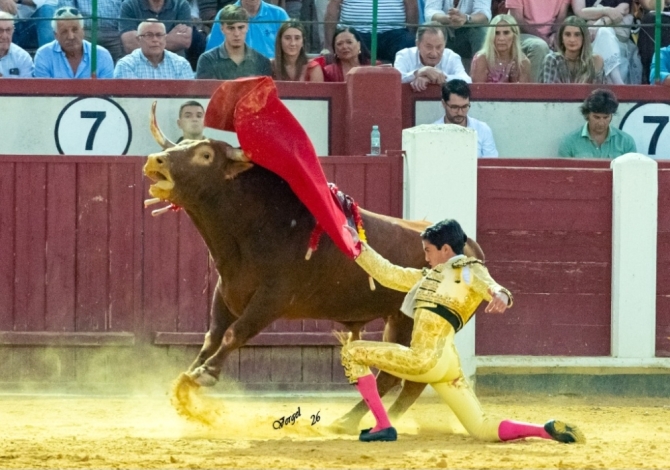 Solitaria oreja para Marco Pérez en la primera de Valladolid