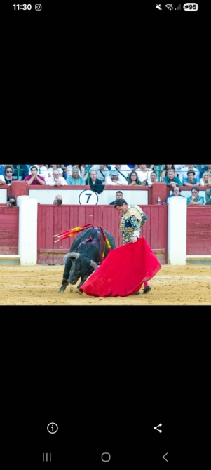 Luque se lleva otra buena tarde de Victorino, en Valladolid 