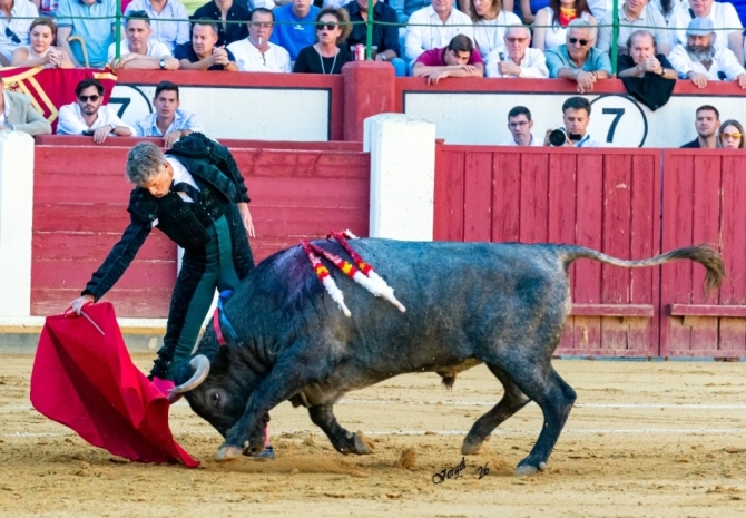 Luque se lleva otra buena tarde de Victorino, en Valladolid 