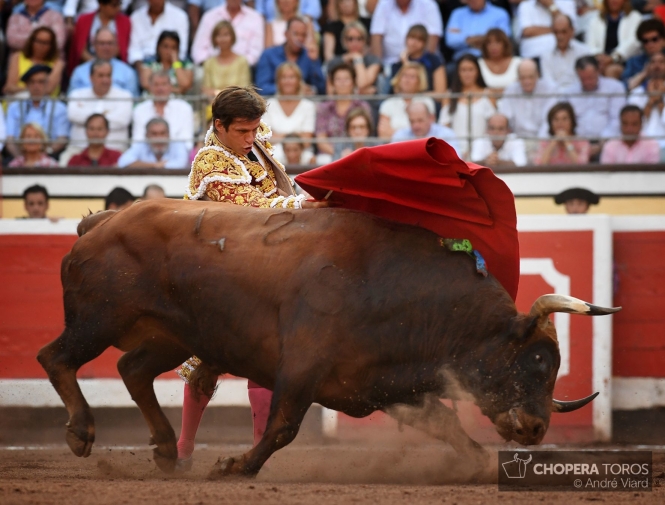 Luis David (Adame), torero de Bilbao