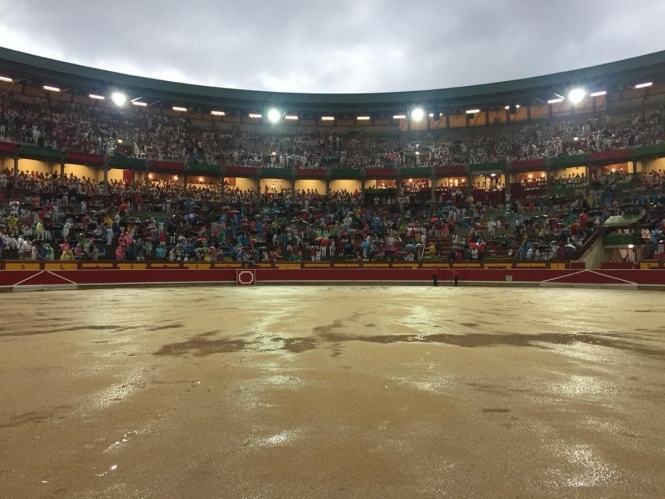 Suspendida por la lluvia la cuarta de feria