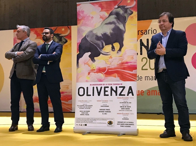 Olivenza da forma a la feria de su 30 aniversario