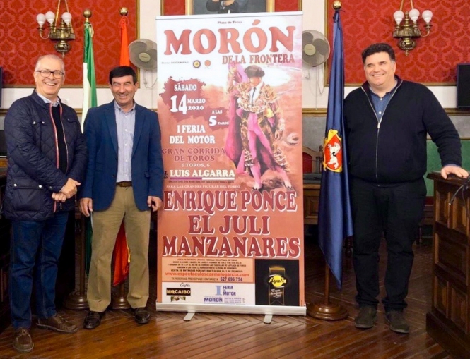 Ponce, El Juli y Manzanares, en Morón de la Frontera