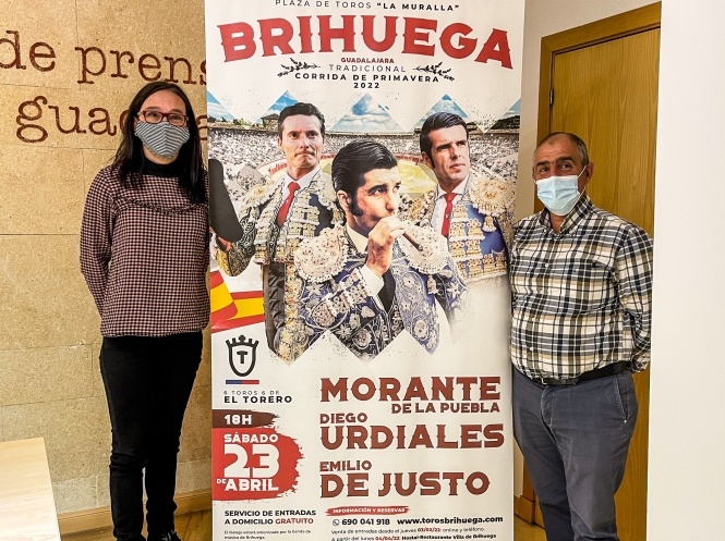 Morante, Urdiales y De Justo, en Brihuega