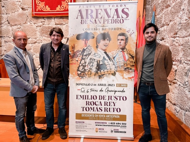 De Justo, Roca Rey, Rufo y Garcigrande, en Arenas