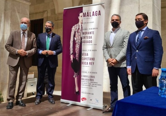 Garzón presenta los carteles de Málaga