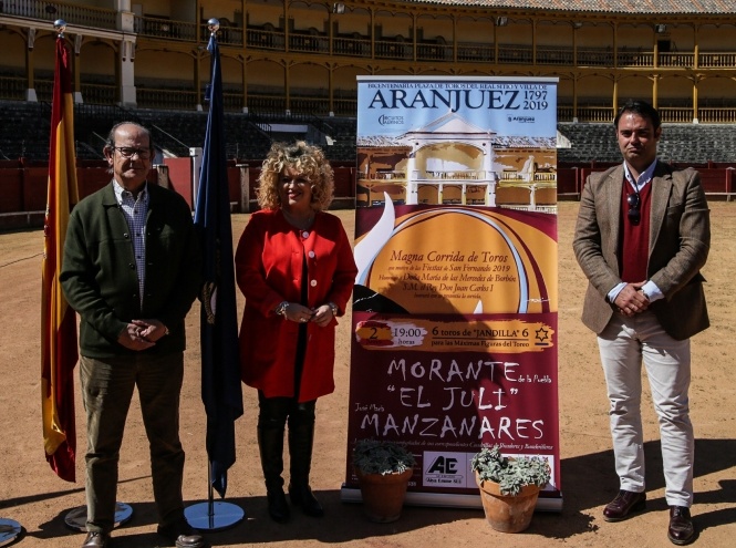 Morante, El Juli y Manzanares, en Aranjuez