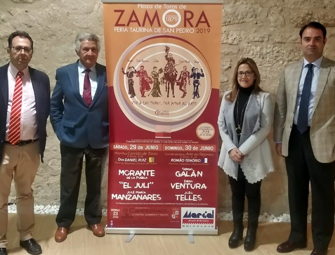 Zamora anuncia una feria de dos festejos y figuras